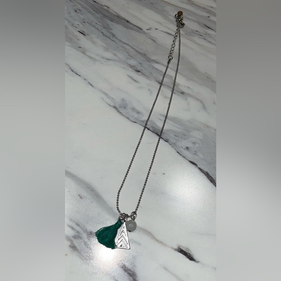 Minimalist Silver Ball Chain Necklace with Pendant - Picture 1 of 3